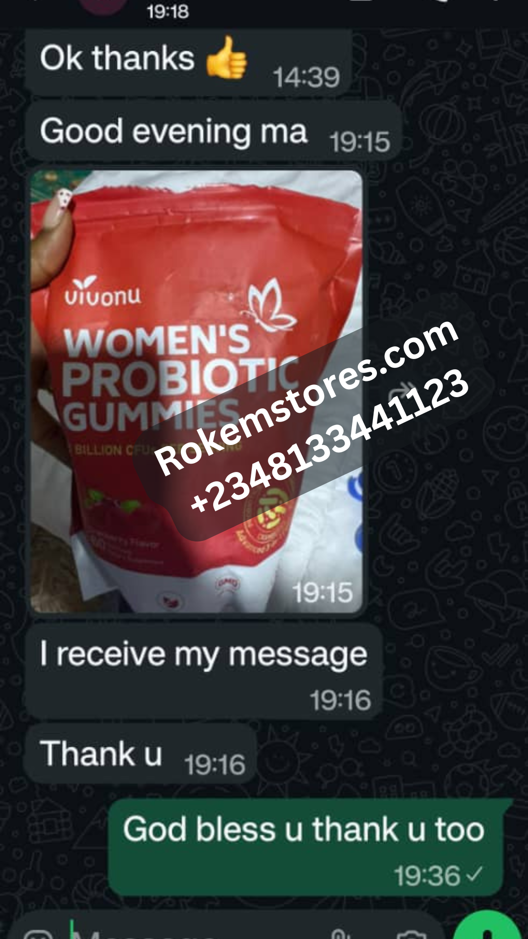 Customer Proof