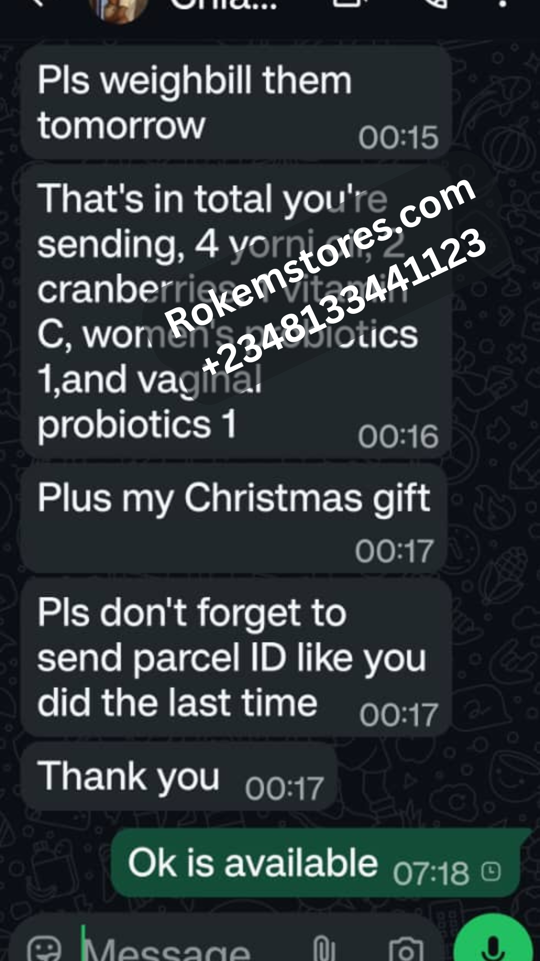 Customer Proof