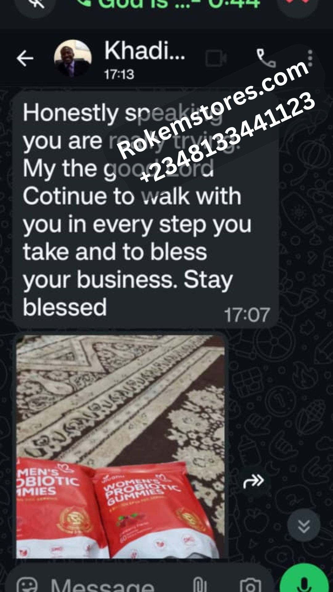Blessed business feedback