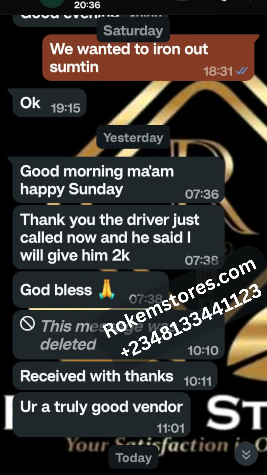 Customer Proof